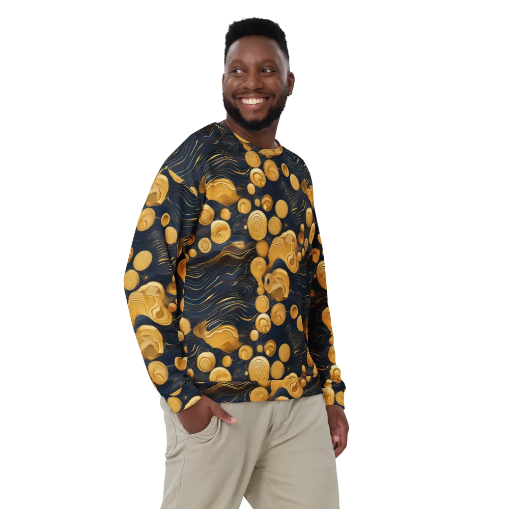 Midnight Aureate on Sweatshirt — Front
