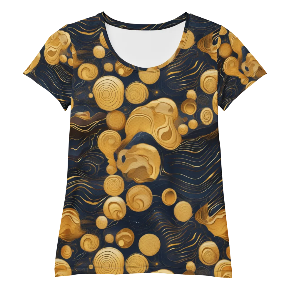 Midnight Aureate on Women's Athletic T-Shirt — Front