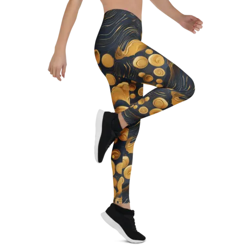 Midnight Aureate on a Leggings