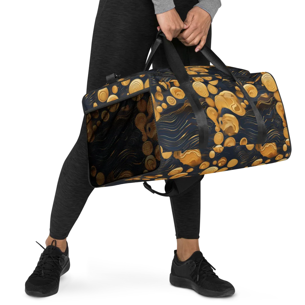 Midnight Aureate on Duffle Bag — Right Front