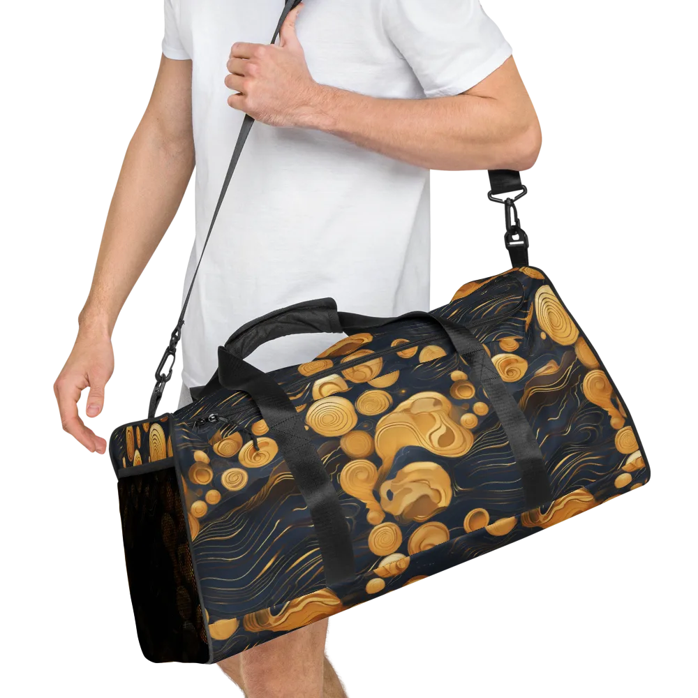 Midnight Aureate on Duffle Bag — Right Front