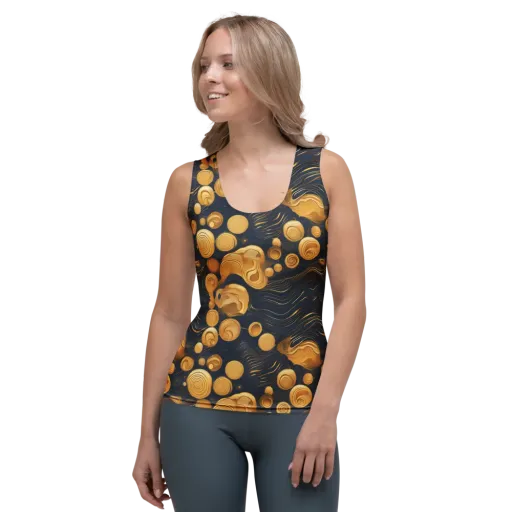 Midnight Aureate on a Women's Tank Top
