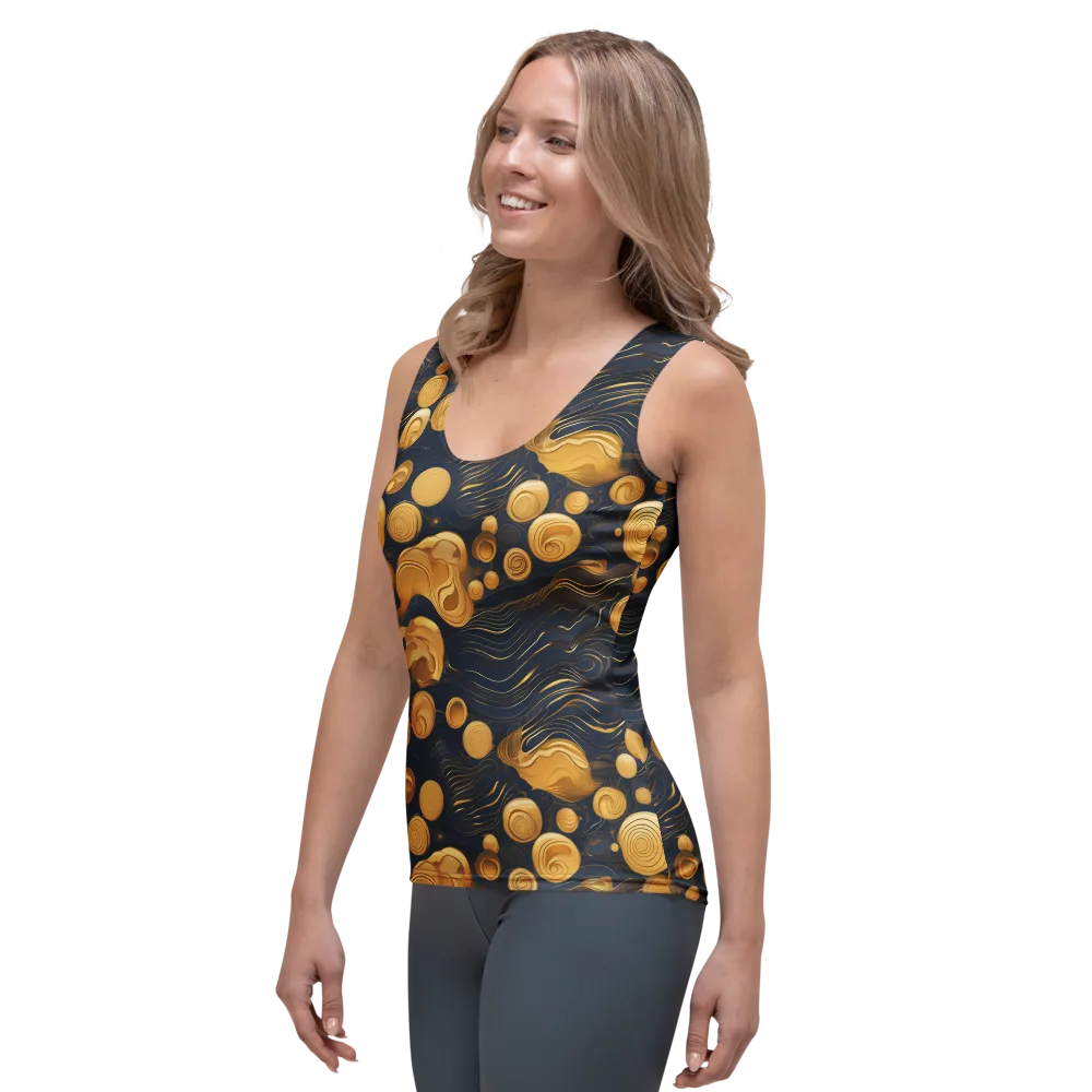 Midnight Aureate on Women's Tank Top — Left Front