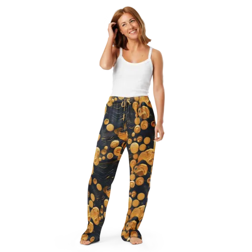 Midnight Aureate on a Women's Pajama Pants