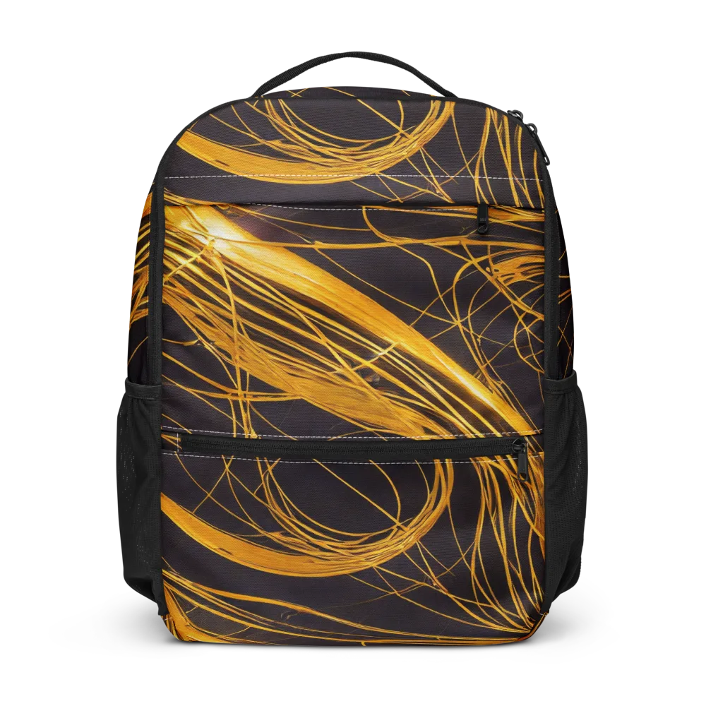 Molten Orbit on Utility Backpack — Front
