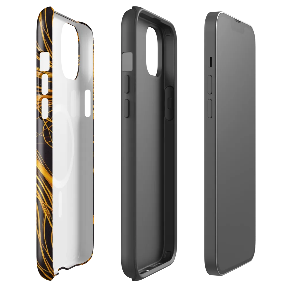 Molten Orbit on MagSafe Tough Case for iPhone® — Front