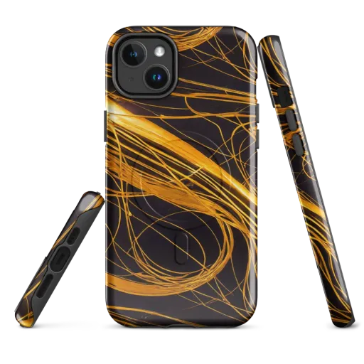 Molten Orbit on a MagSafe Tough Case for iPhone®