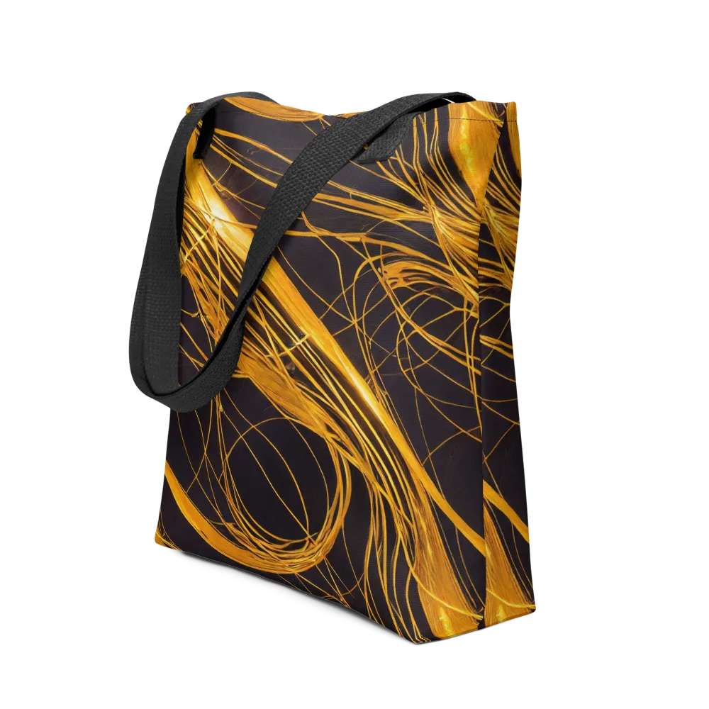 Molten Orbit on Tote Bag — Front