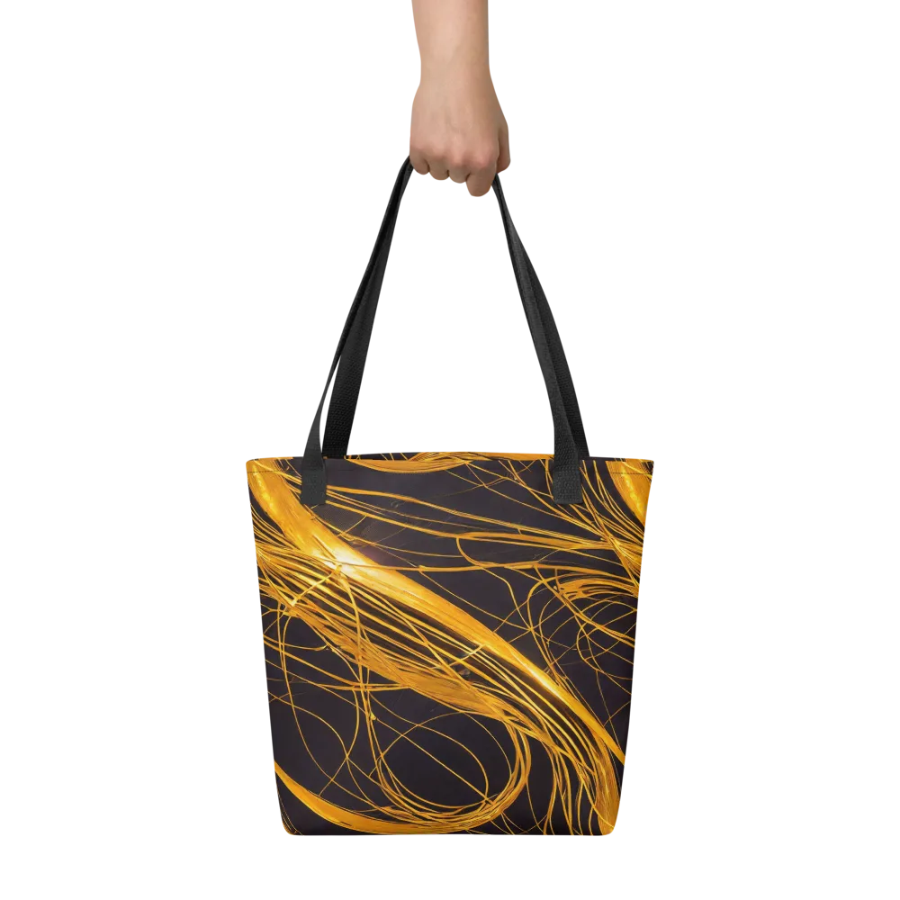 Molten Orbit on Tote Bag — Front
