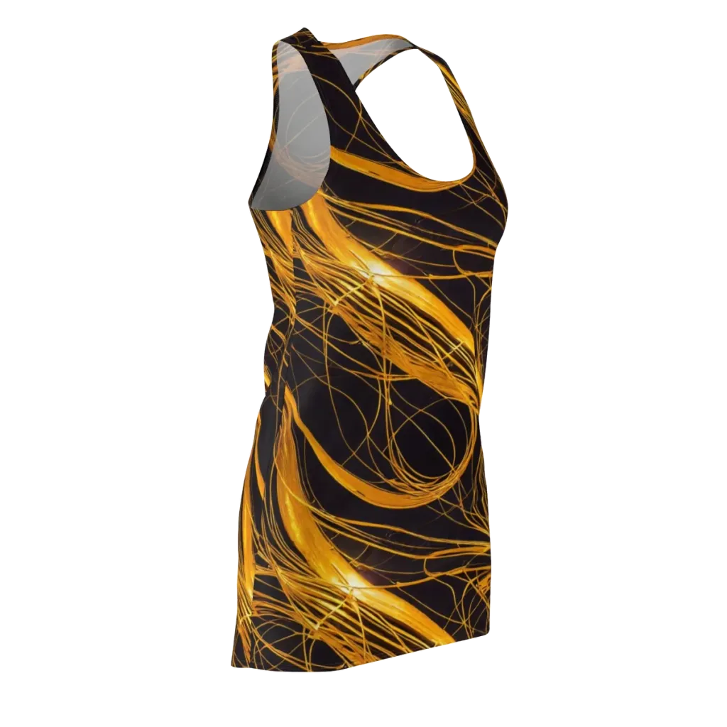Molten Orbit on Racerback Dress — Front Side