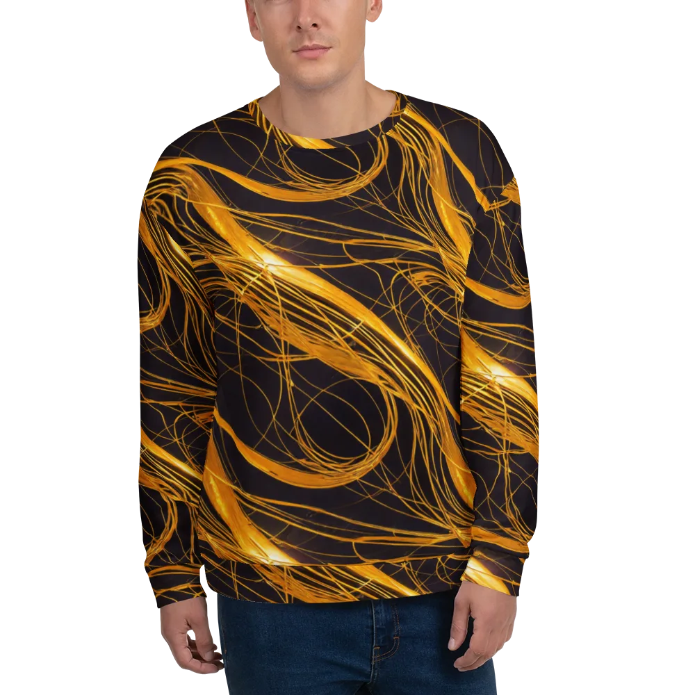 Molten Orbit on Sweatshirt — Front