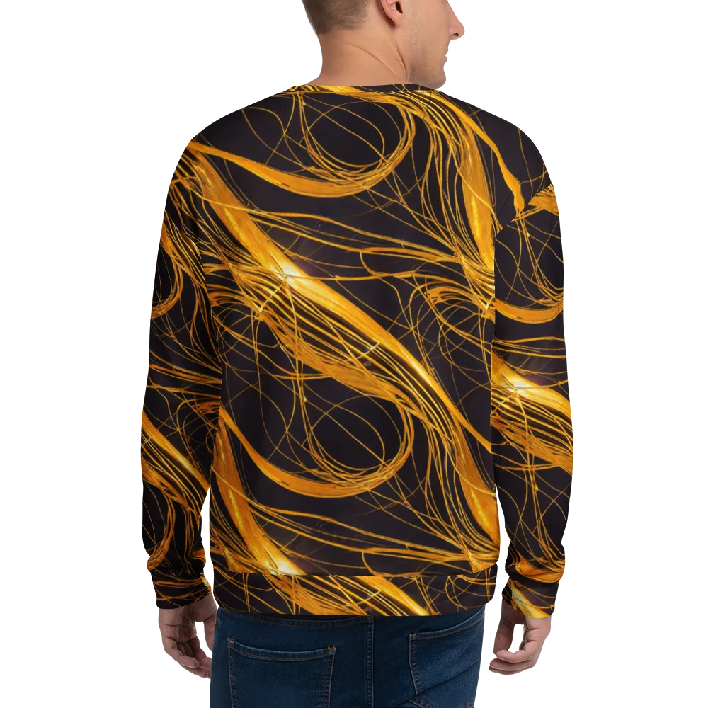 Molten Orbit on Sweatshirt — Back