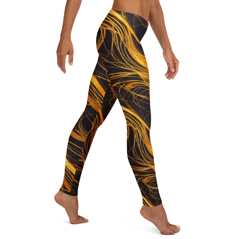 Molten Orbit on Leggings — Right