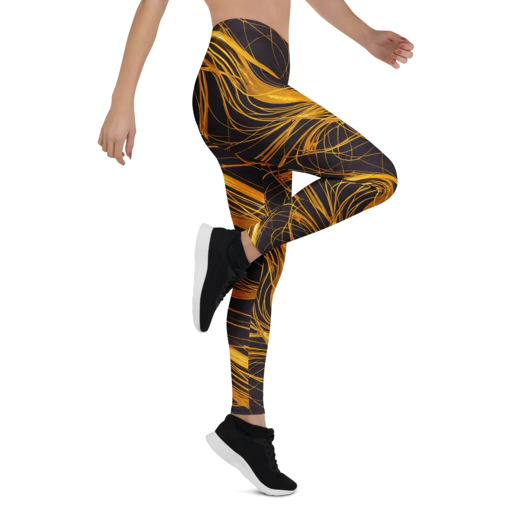Molten Orbit on Leggings — Right