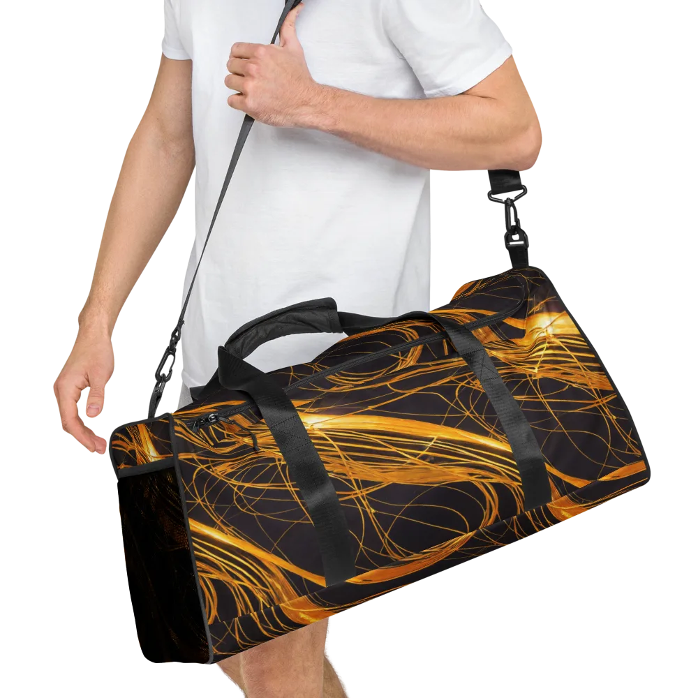 Molten Orbit on Duffle Bag — Right Front