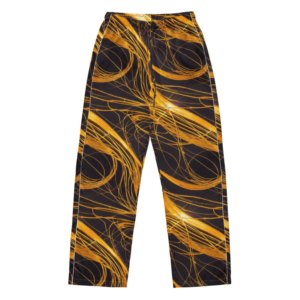 Molten Orbit on Women's Pajama Pants — Front