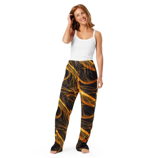 Molten Orbit on a Women's Pajama Pants