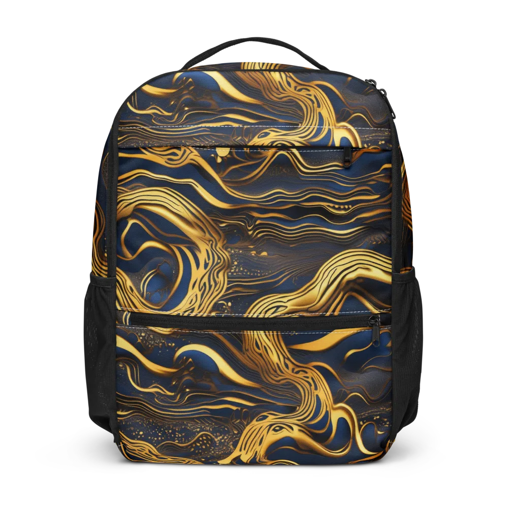 Electrum Waves on Utility Backpack — Front