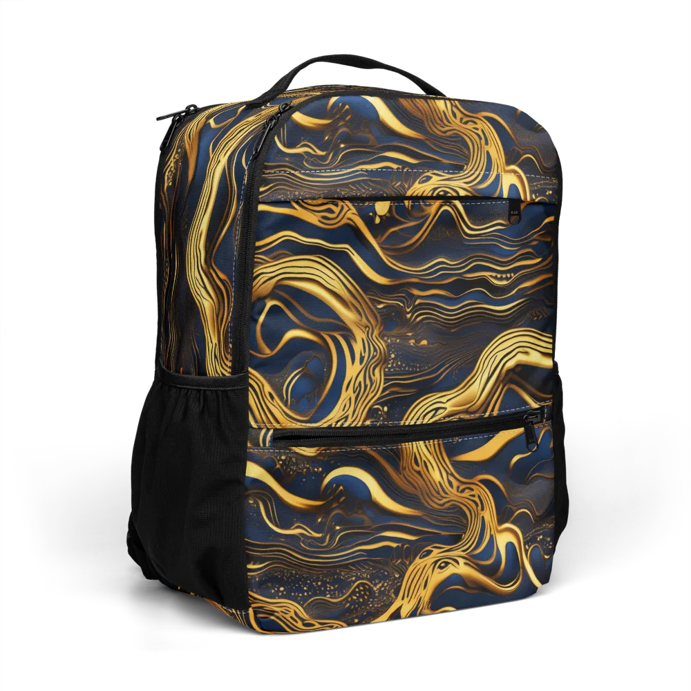 Electrum Waves on Utility Backpack — Right Front