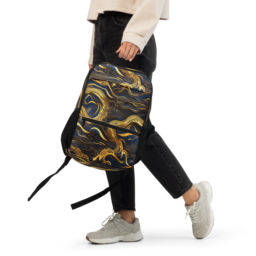 Electrum Waves on Utility Backpack — Front