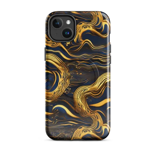 Electrum Waves on a MagSafe Tough Case for iPhone®