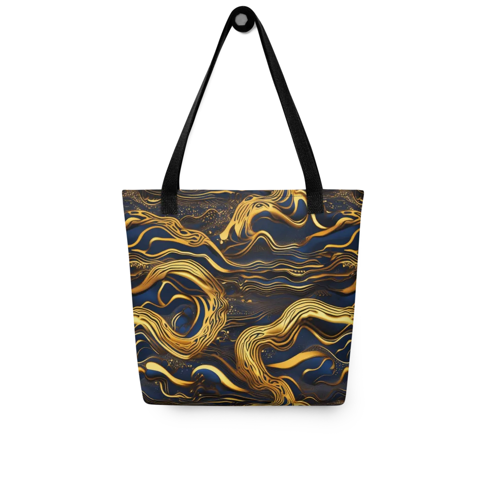 Electrum Waves on Tote Bag — Front