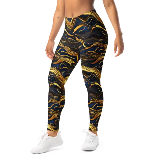 Electrum Waves on a Leggings