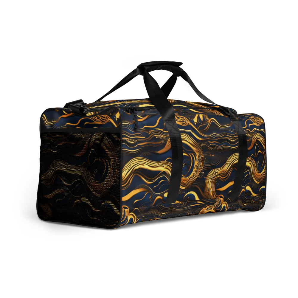 Electrum Waves on Duffle Bag — Right Front
