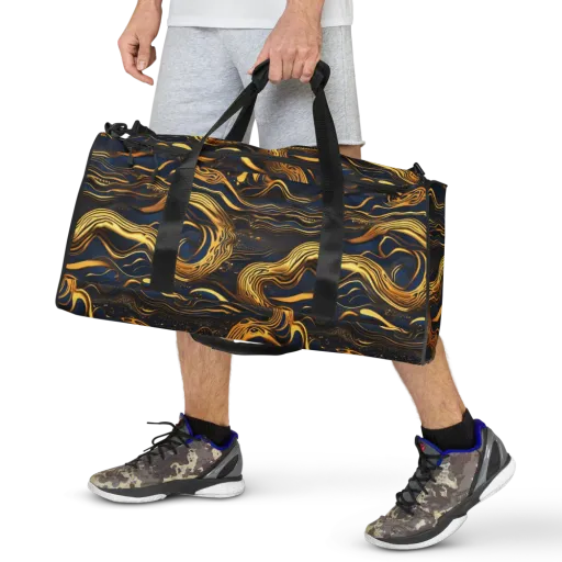 Electrum Waves on a Duffle Bag