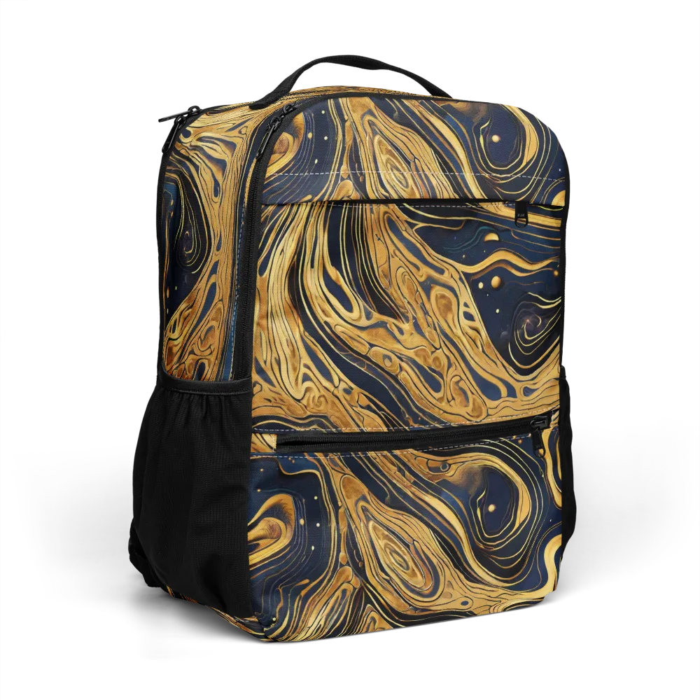 Nocturne Vein on Utility Backpack — Right Front