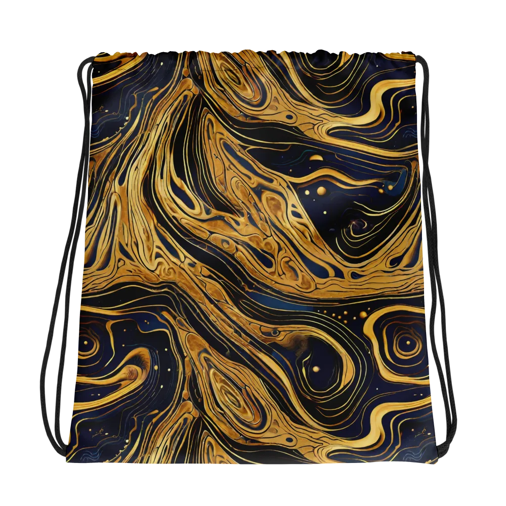 Nocturne Vein on Drawstring Bag — Photo