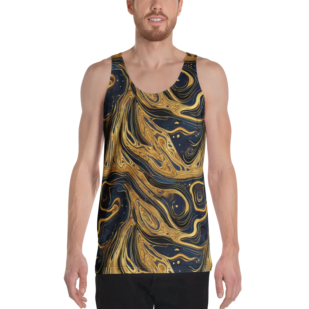 Nocturne Vein on Men's Tank Top — Front