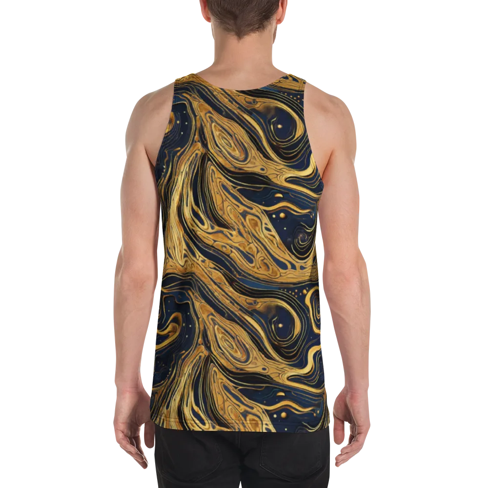 Nocturne Vein on Men's Tank Top — Back