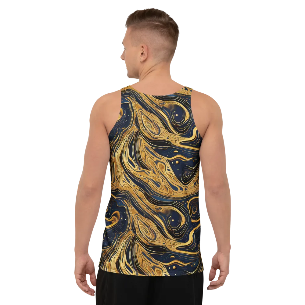 Nocturne Vein on Men's Tank Top — Back