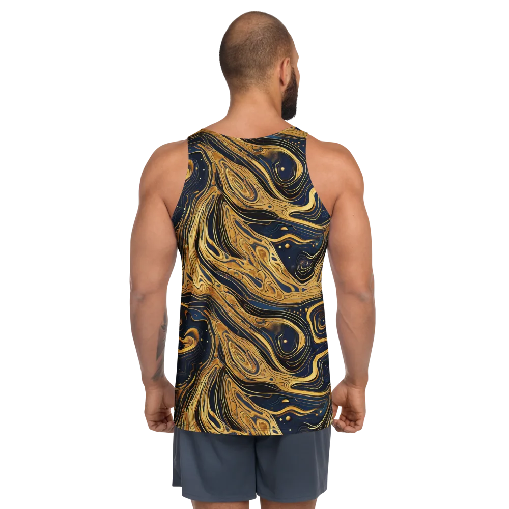 Nocturne Vein on Men's Tank Top — Back