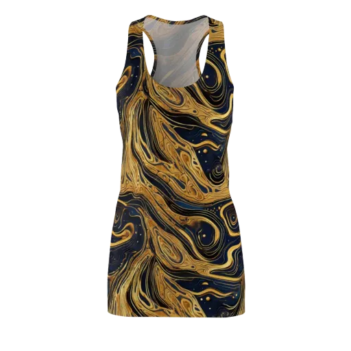 Nocturne Vein on a Racerback Dress