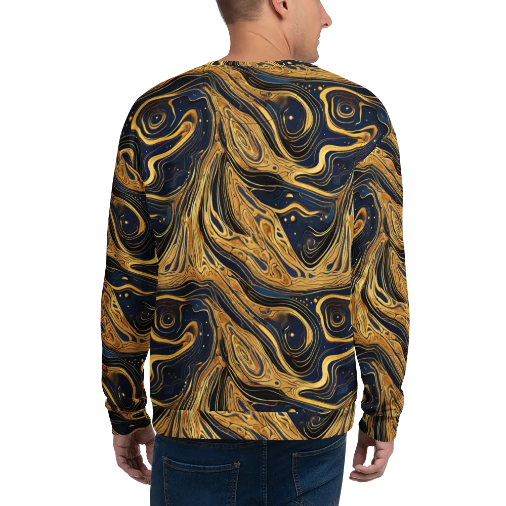 Nocturne Vein on Sweatshirt — Back