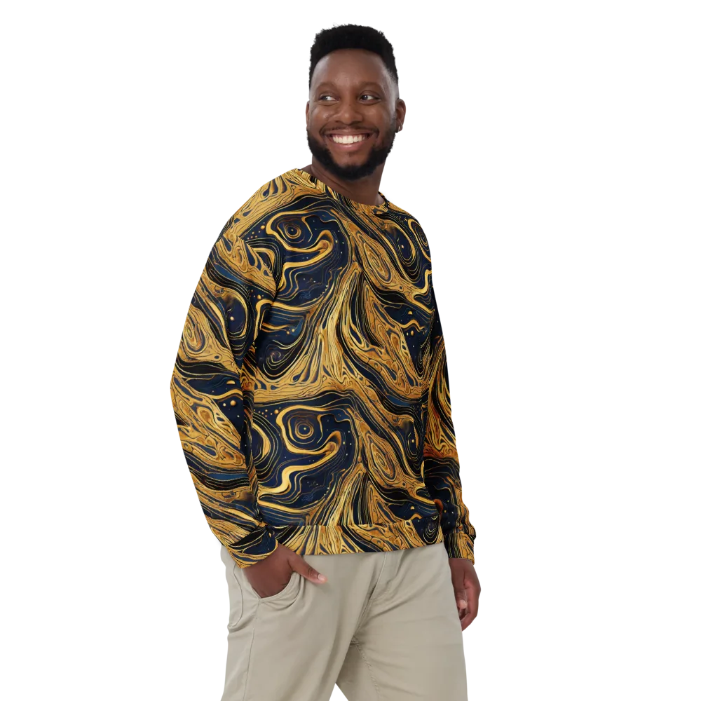 Nocturne Vein on Sweatshirt — Front