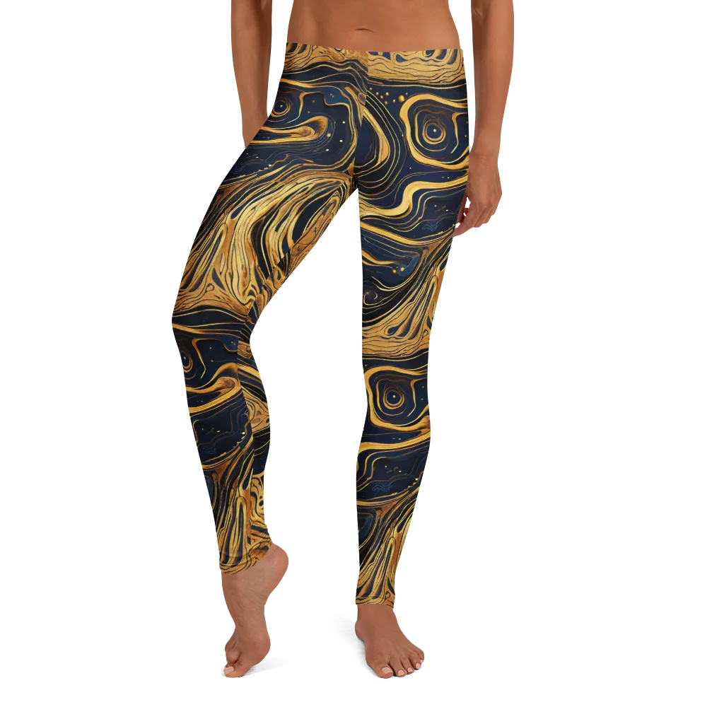 Nocturne Vein on Leggings — Front