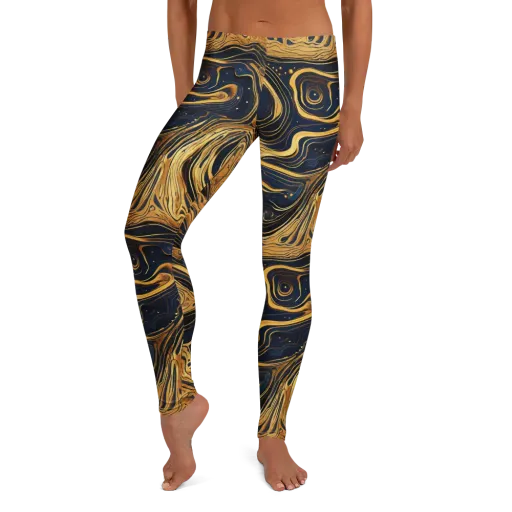 Nocturne Vein on a Leggings