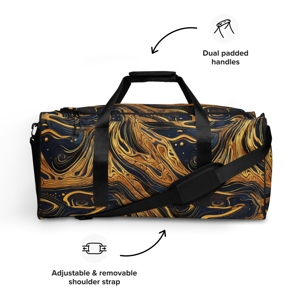Nocturne Vein on Duffle Bag — Front