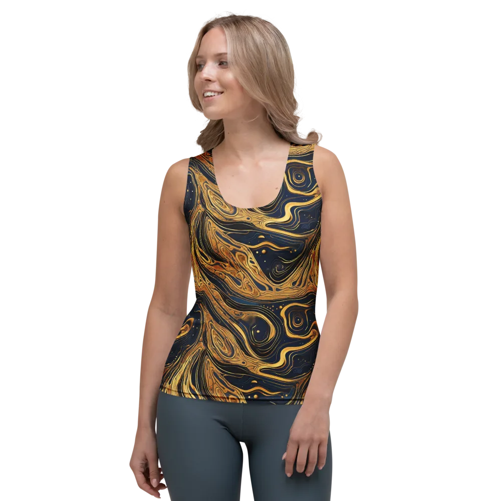 Nocturne Vein on Women's Tank Top — Front