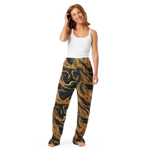 Nocturne Vein on a Women's Pajama Pants