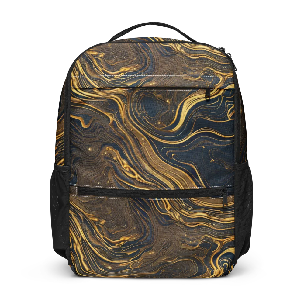 Auric Undertow on Utility Backpack — Front