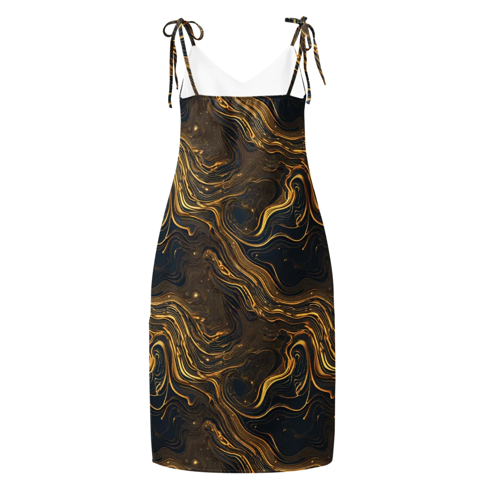 Auric Undertow on Slip Dress — Back