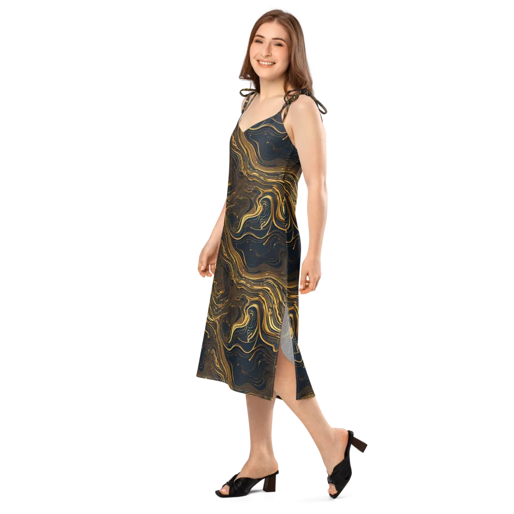 Auric Undertow on Slip Dress — Left Front