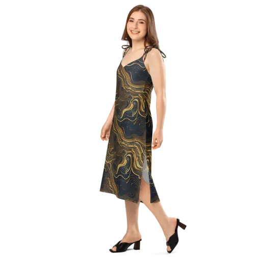 Auric Undertow on a Slip Dress