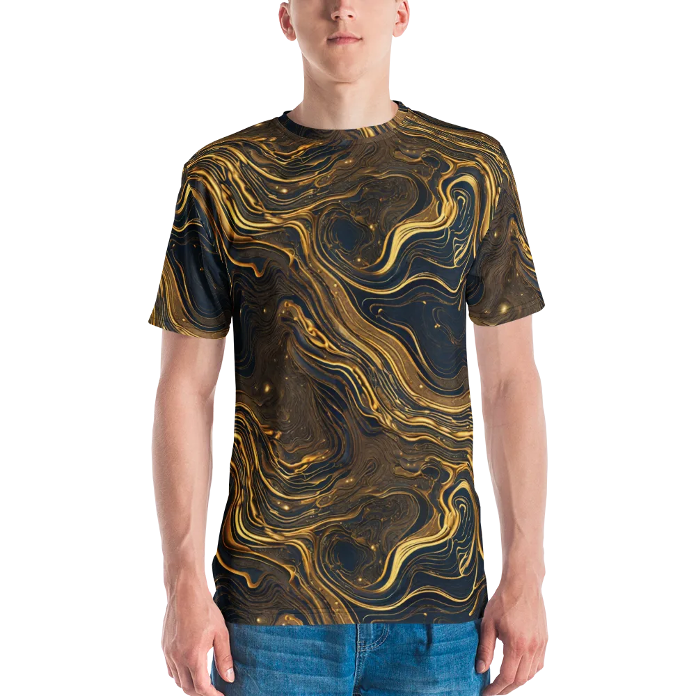 Auric Undertow on Men's Crew Neck T-Shirt — Front