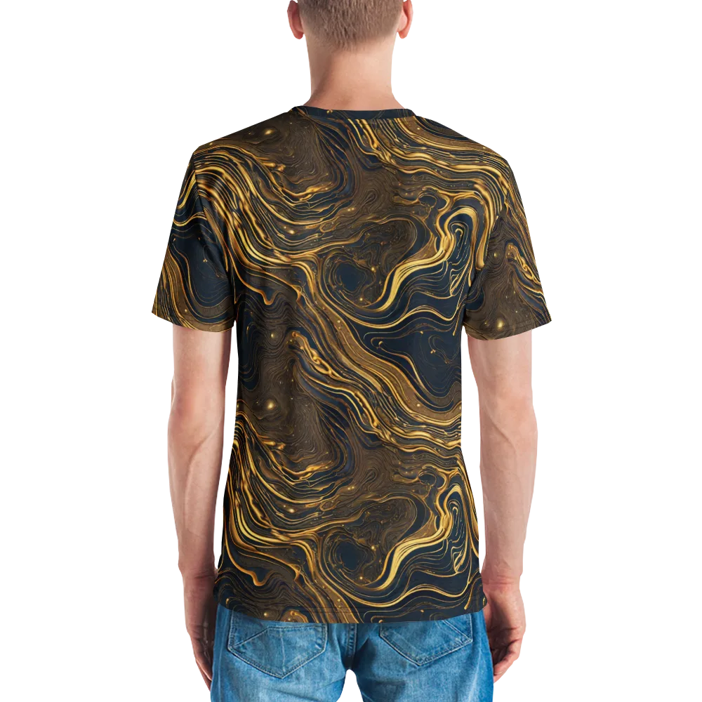 Auric Undertow on Men's Crew Neck T-Shirt — Back