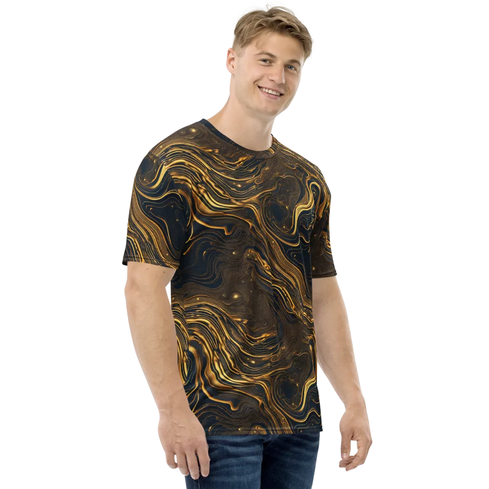 Auric Undertow on Men's Crew Neck T-Shirt — Right